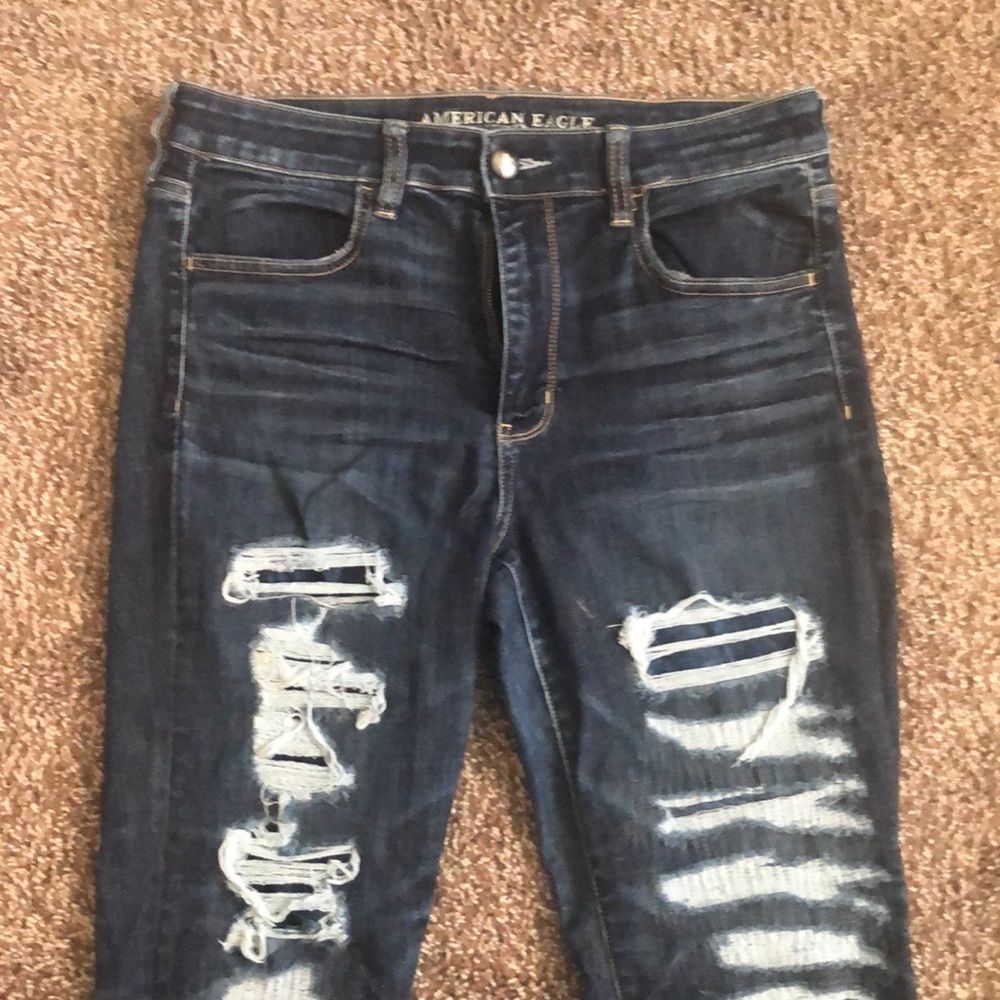 Barely worn super stretchy hi rise jeggings